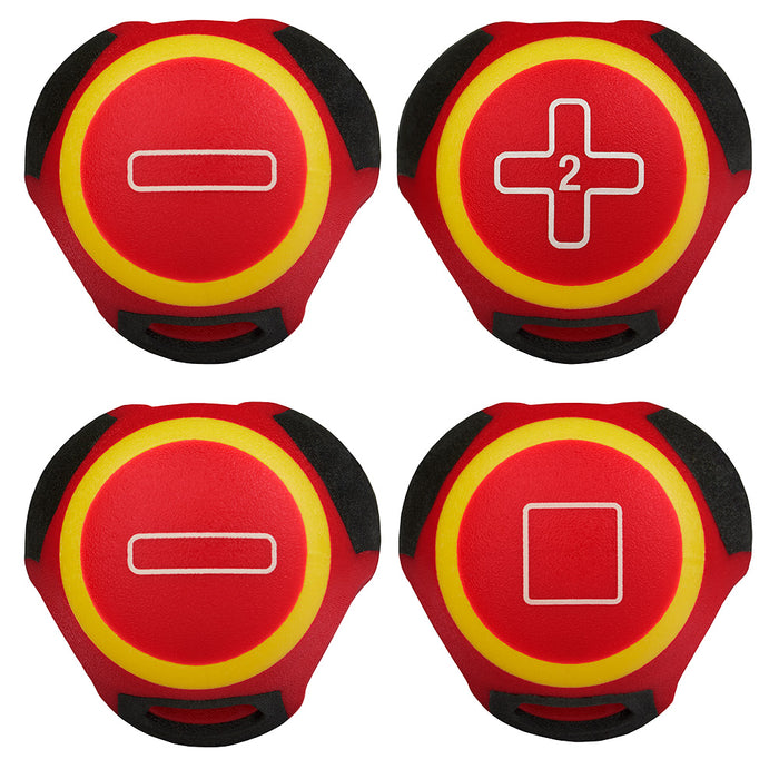 MILWAUKEE 4 PIEZAS. Juego de destornilladores de punta delgada aislados de 1000 V