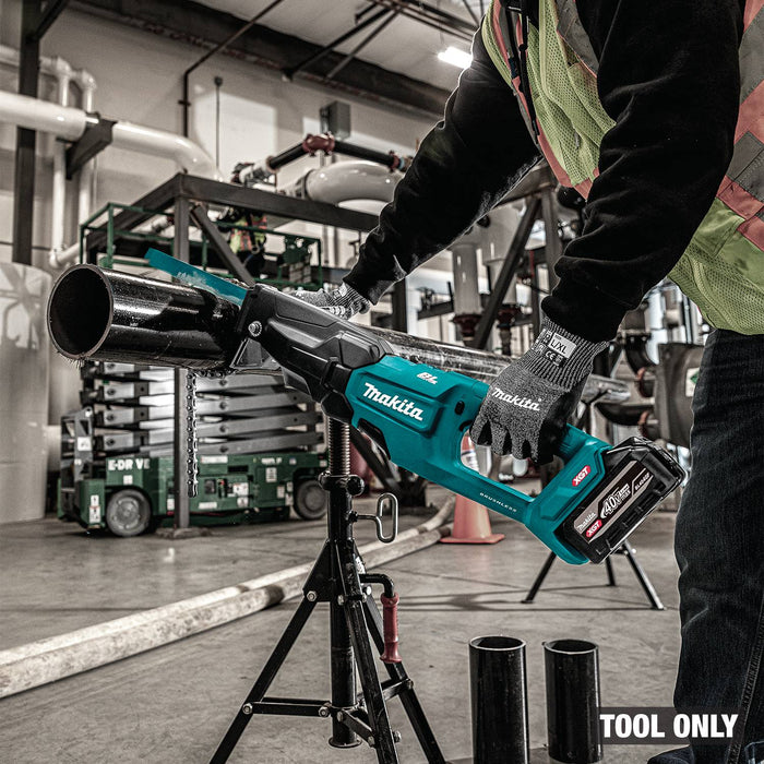 Makita GRJ03Z 40V max XGT® Brushless Cordless Recipro Pipe Saw w/ Chain Vise, Tool Only
