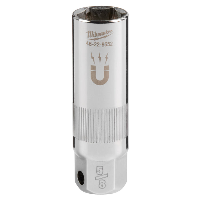 MILWAUKEE 3/8" Drive 5/8" Magnetic Spark Plug Socket