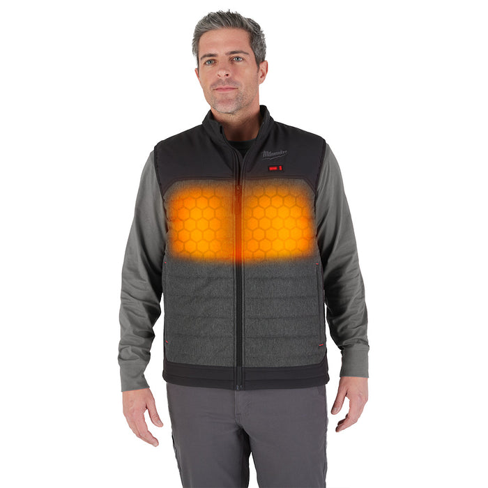 M12 Heated Vest Kit-Gray 3X