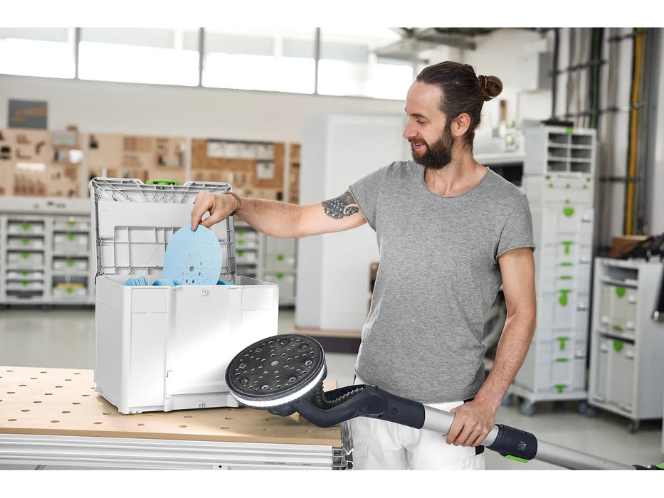 FESTOOL Abrasives Systainer³ Granat D225 GR SYS