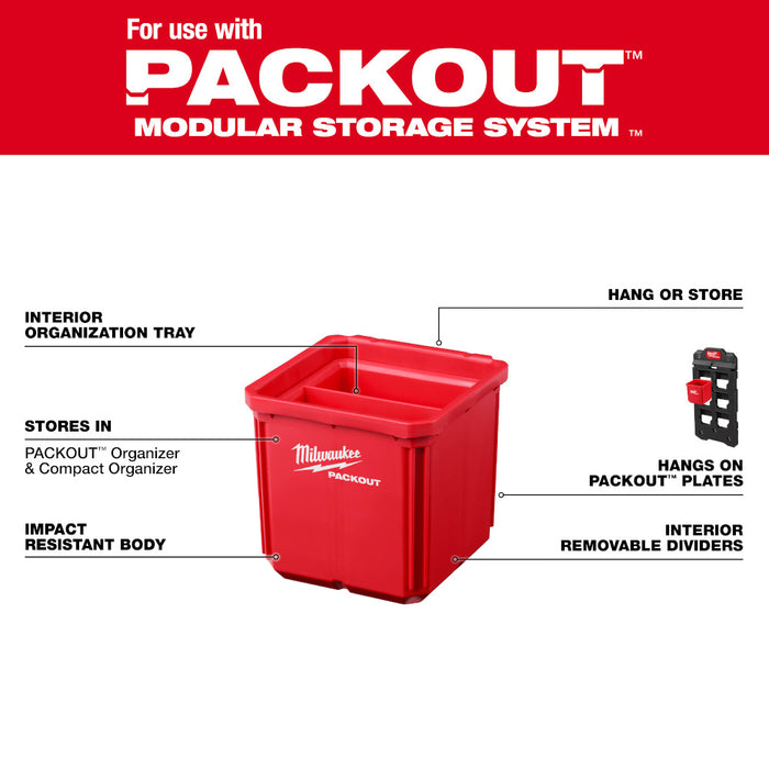 MILWAUKEE Bin Set For PACKOUT™ (2 PACK)