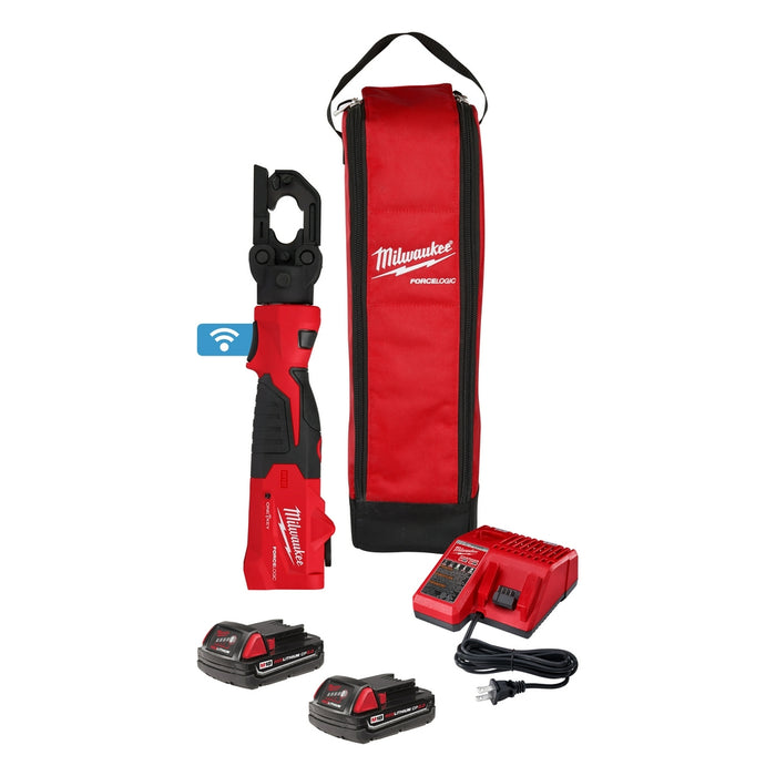 MILWAUKEE M18 FORCE LOGIC 6T Latched Linear Utility Crimper Kit
