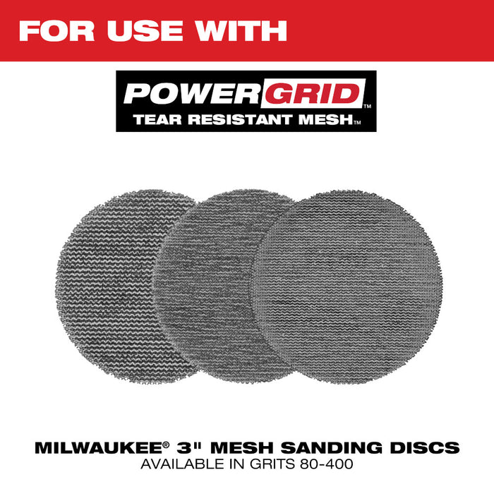 MILWAUKEE M12 FUEL 3" Random Orbital Detail Sander (Tool Only)