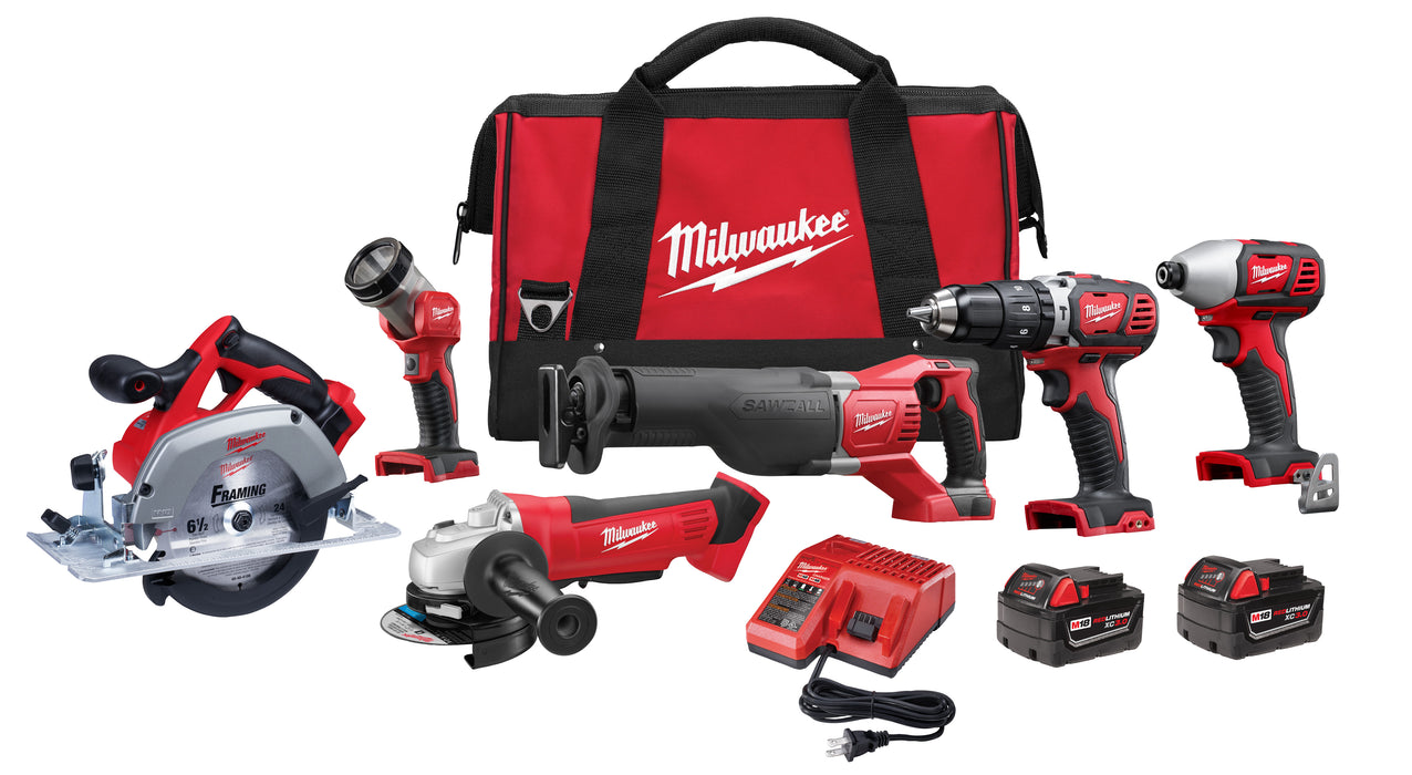 MILWAUKEE M18™ 6 Tool Combo Kit