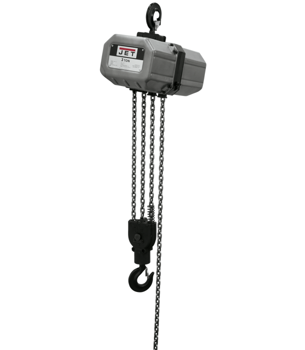 JET 3-Ton Electric Chain Hoist 1-Phase 10' Lift | 3SS-1C-10