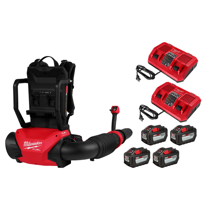 MILWAUKEE M18 FUEL™ Dual Battery Backpack Blower Kit