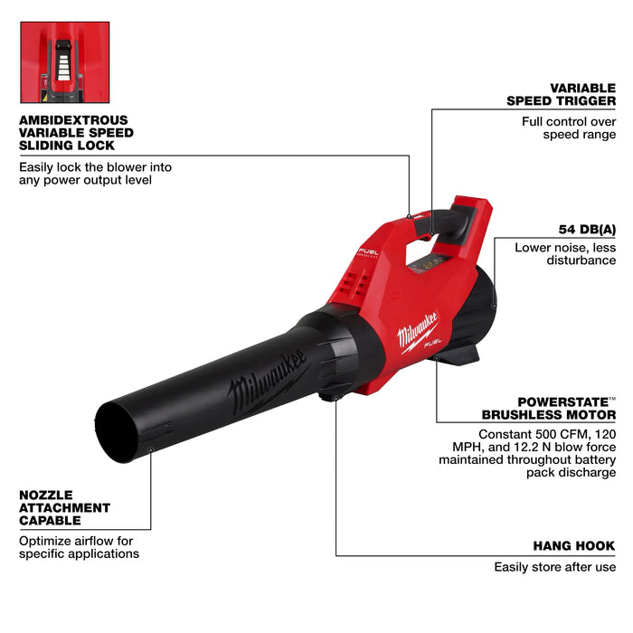 MILWAUKEE M18 FUEL™ Blower (Tool Only)