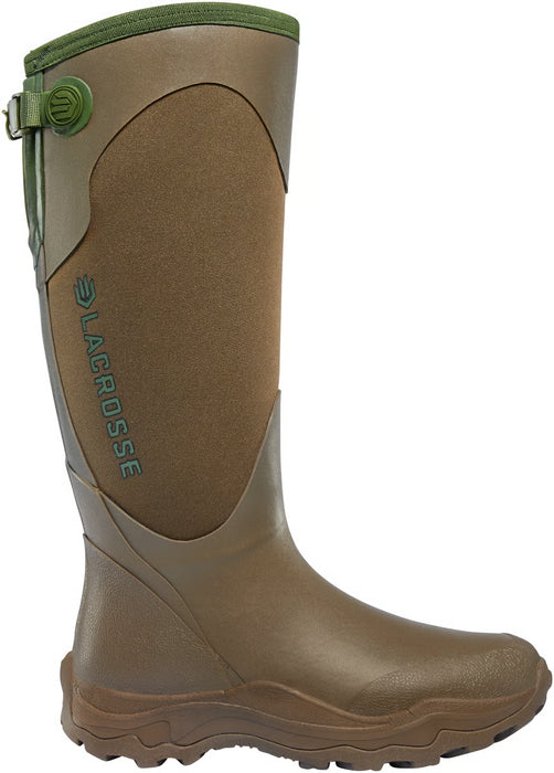 LaCrosse Women's Alpha Agility Snake Boot 15" Brown/Green