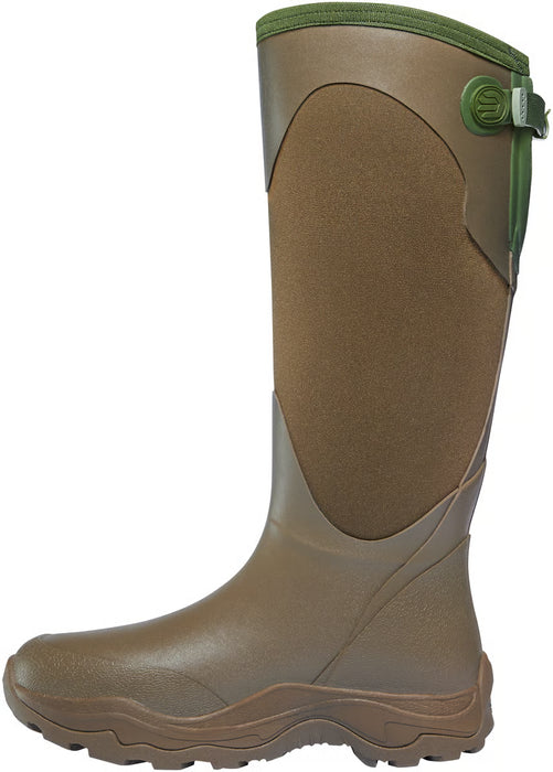 LaCrosse Women's Alpha Agility Snake Boot 15" Brown/Green
