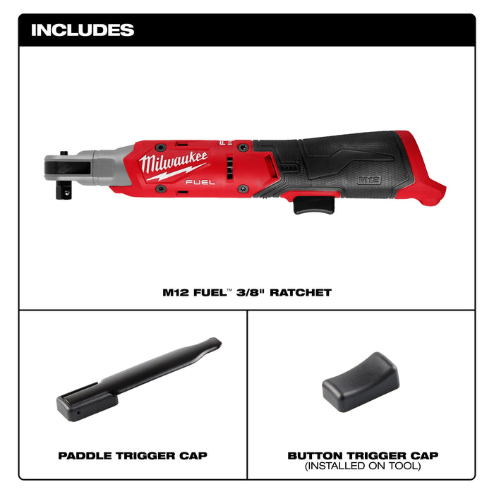 Milwaukee Tools M12 FUEL™ 3/8" Ratchet