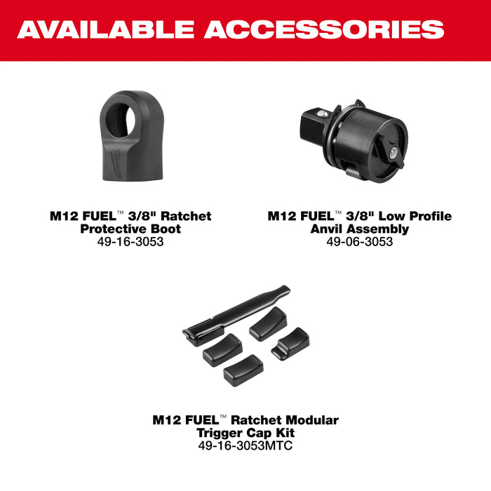 Milwaukee Tools M12 FUEL™ 3/8" Ratchet
