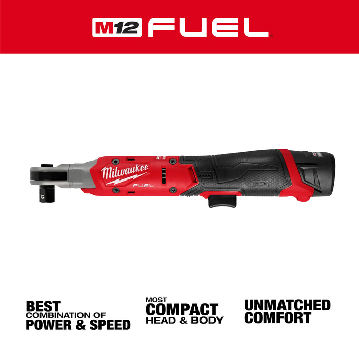 Milwaukee Tools M12 FUEL™ 1/2" Ratchet Kit