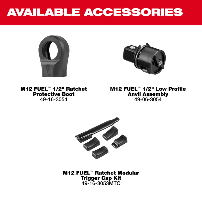 Milwaukee Tools M12 FUEL™ 1/2" Ratchet Kit