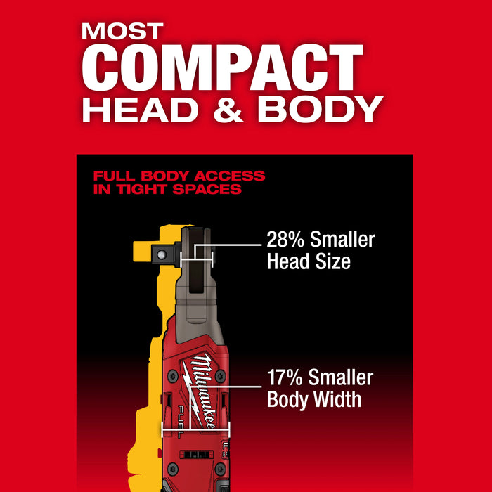 Milwaukee Tools M12 FUEL™ 1/2" Ratchet