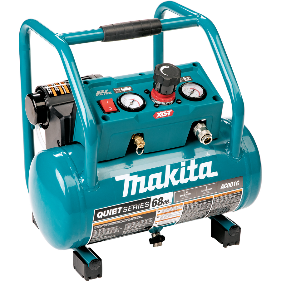 MAKITA 40V MAX XGT® 2 Gallon Quiet Series Compressor (Tool Only)
