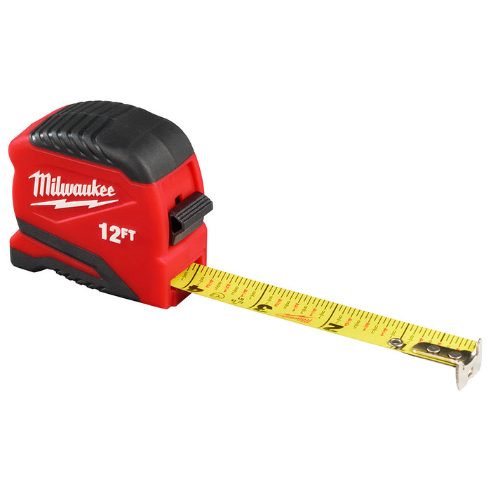 MILWAUKEE 12' Compact Tape Measure