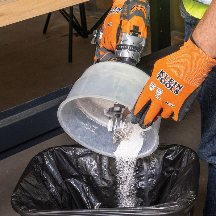 KLEIN TOOLS Collapsible Hole Saw Dust Bowl