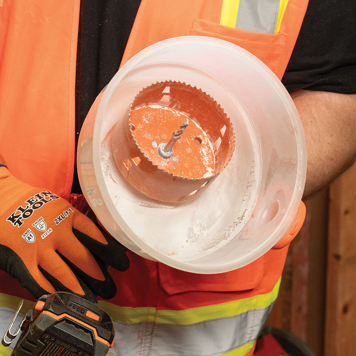 KLEIN TOOLS Collapsible Hole Saw Dust Bowl