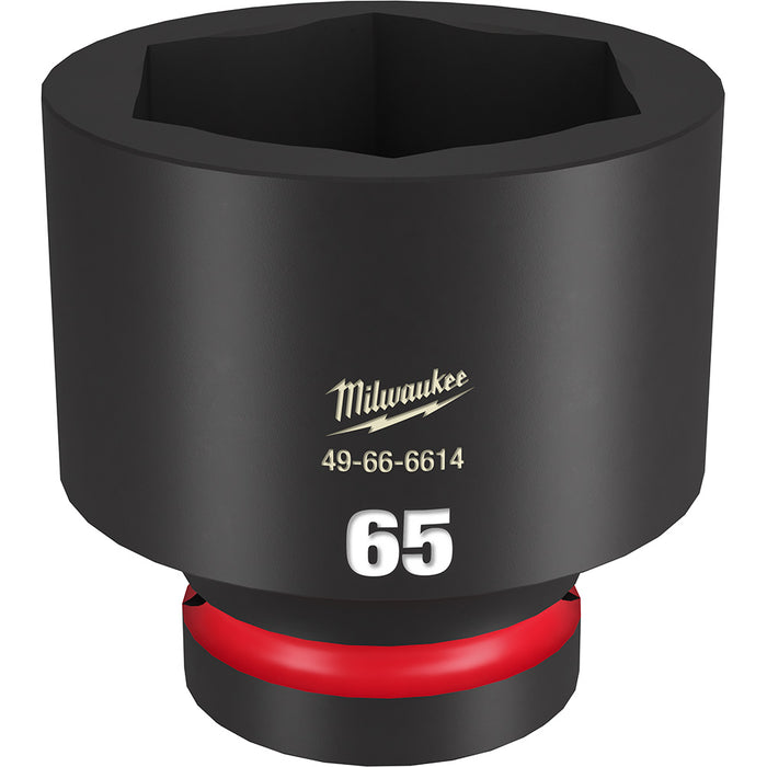 MILWAUKEE SHOCKWAVE Impact Duty 1" Drive 65MM Dado estándar de 6 puntos