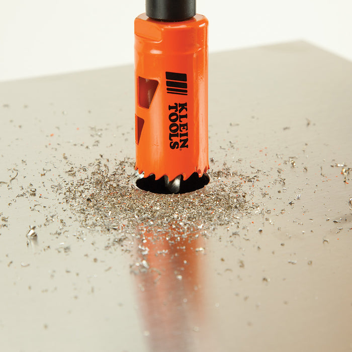 KLEIN TOOLS 3 PC. Electrician's Hole Saw Kit w/ Arbor