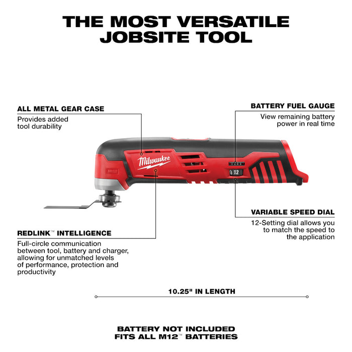 Herramienta múltiple MILWAUKEE M12™ (solo herramienta)