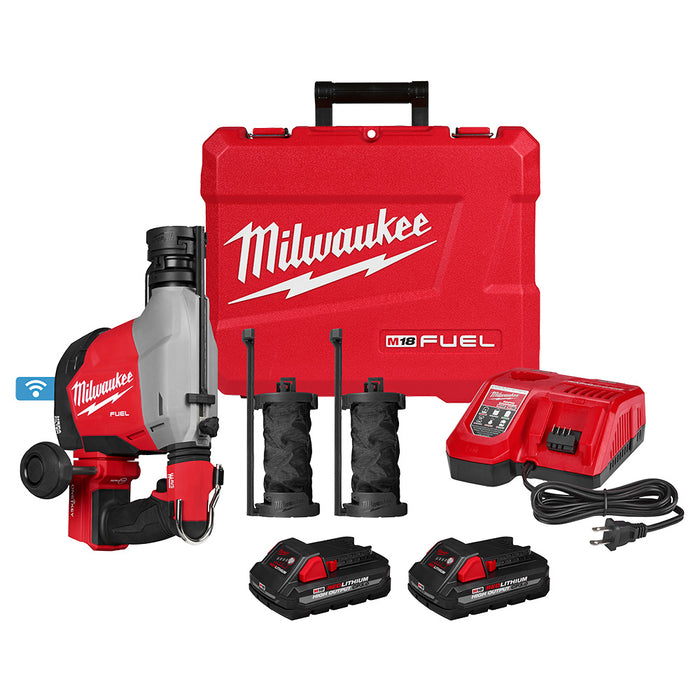 MILWAUKEE M18 FUEL Overhead Rotary Hammer w/ Integrated Dust Extraction Kit