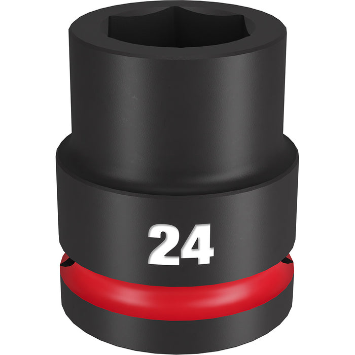 MILWAUKEE SHOCKWAVE Impact Duty 3/4" Drive 24MM Standard 6 Point Socket