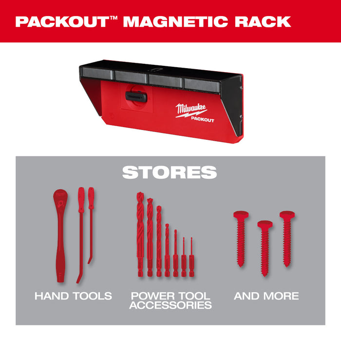 MILWAUKEE PACKOUT™ Magnetic Rack