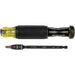 KLEIN TOOLS 14-IN-1 HVAC Adjustable-Length Impact Screwdriver w/ Flip Socket