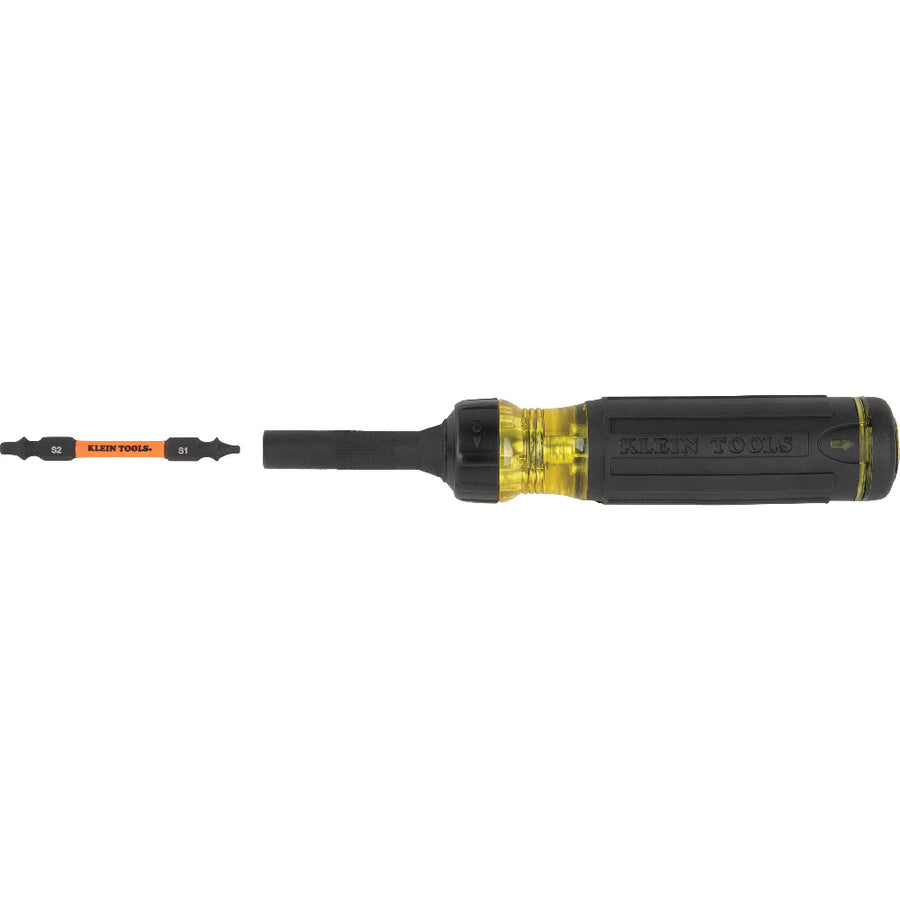KLEIN TOOLS 13-IN-1 Ratcheting Impact Rated Screwdriver