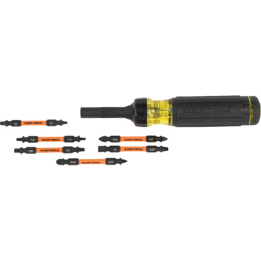 KLEIN TOOLS 13-IN-1 Ratcheting Impact Rated Screwdriver