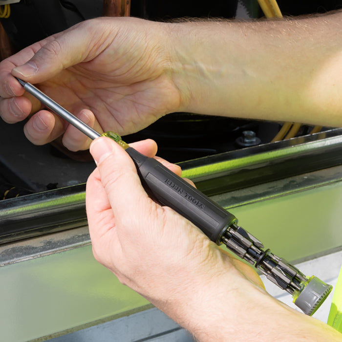 KLEIN TOOLS 27-IN-1 Multi-Bit Precision Screwdriver w/ Tamperproof Bits