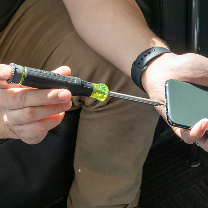 KLEIN TOOLS 27-IN-1 Multi-Bit Precision Screwdriver w/ APPLE® Bits