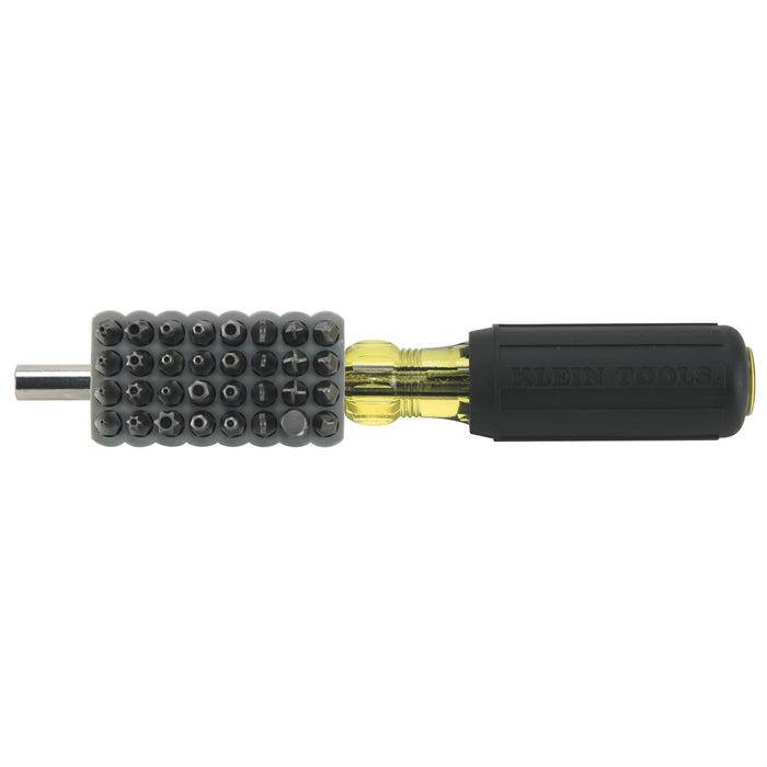 KLEIN TOOLS Magnetic Screwdriver w/ 32 Tamperproof Bits