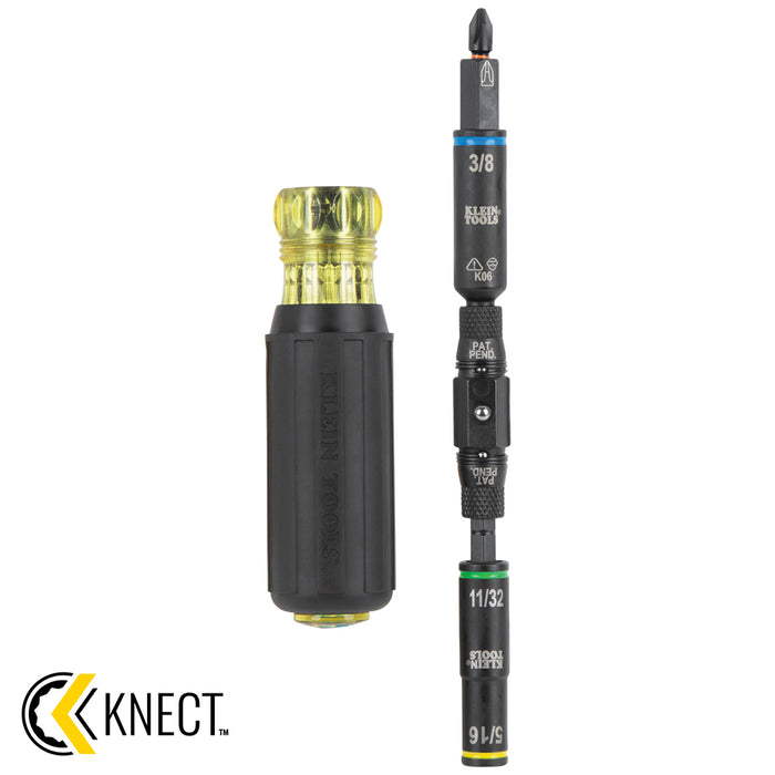 Klein Tools KNECT™ 10-in-1 Impact-Rated Screwdriver/Nut Driver