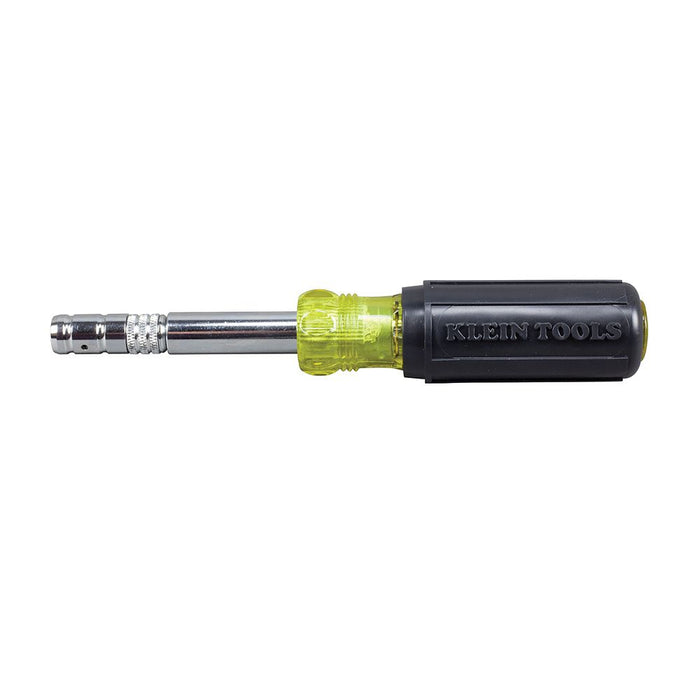 KLEIN TOOLS HVAC Slide Drive Multi-Bit Screwdriver / Nut Driver, 8-IN-1