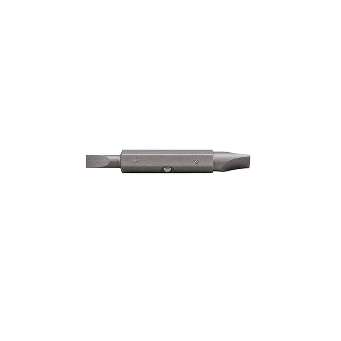 KLEIN TOOLS Replacement Bit, Slotted 4mm, 6mm