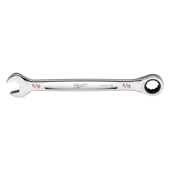 MILWAUKEE Ratcheting Combination Wrench - SAE