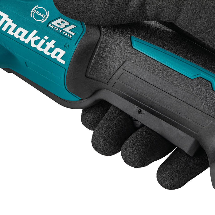 Makita GAG16Z 40V max XGT® Brushless Cordless 5" Paddle Switch Flathead Grinder, Variable Speed, with Electric Brake, Tool Only