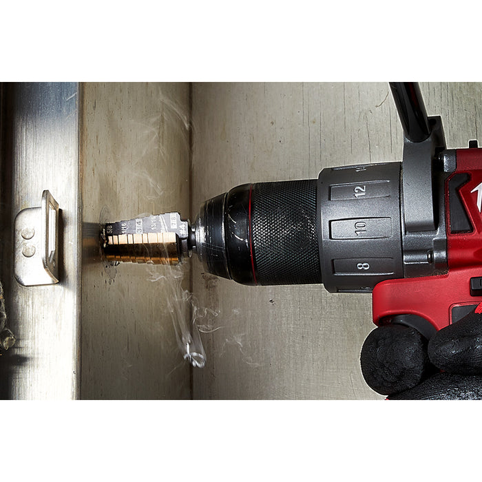 MILWAUKEE Cobalt Step Drill Bits