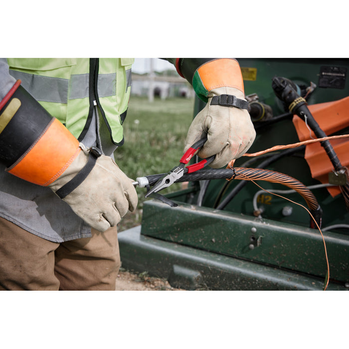MILWAUKEE 8" Long Nose Comfort Pliers