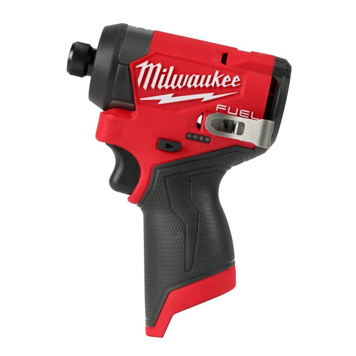 Destornillador de impacto hexagonal MILWAUKEE M12 FUEL™ de 1/4" (solo herramienta)