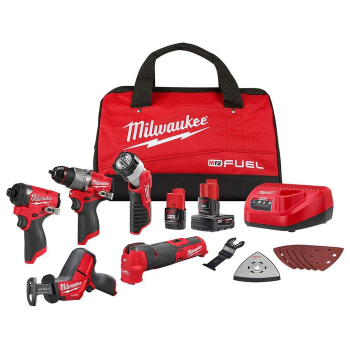 MILWAUKEE M12 FUEL™ 5-Tool Combo Kit