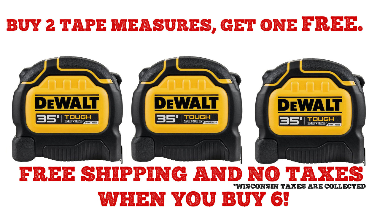 Cinta métrica DEWALT TOUGHSERIES™ de 25'