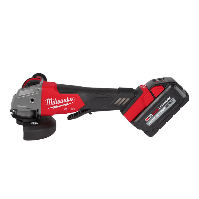 MILWAUKEE M18 FUEL 4-1/2" / 5" Braking Grinder w/ Paddle No Lock Switch Kit
