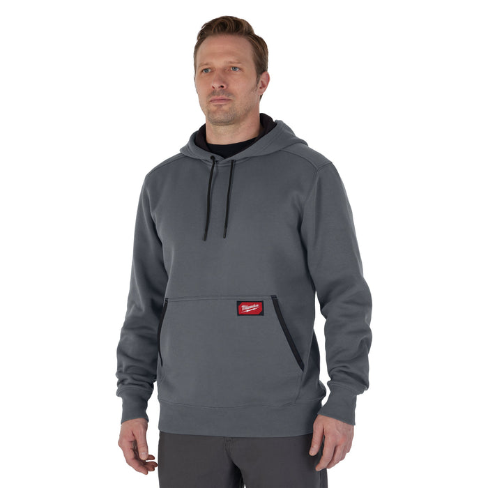 Milwaukee FREEFLEX Midweight Pullover Hoodie - Gray M 351G-M