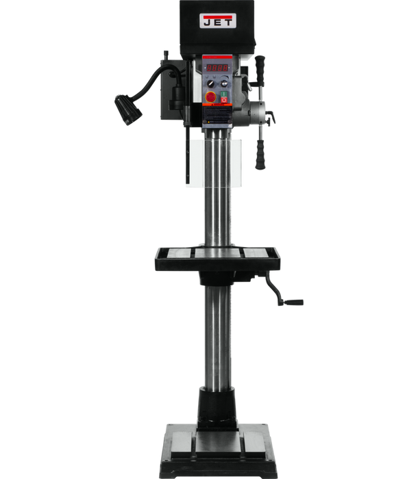 JET JDPE-20EVS-PDF 1-1/4" Drilling Capacity, 2HP, 115V, 1Ph Electronic Variable Speed Drill w/ Power Downfeed
