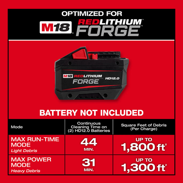 Milwaukee M18 FUEL NEXUS 6 Gallon Wet/Dry Vacuum with PACKOUT Compatibility and VACLINK (Bare Tool) 0914-20