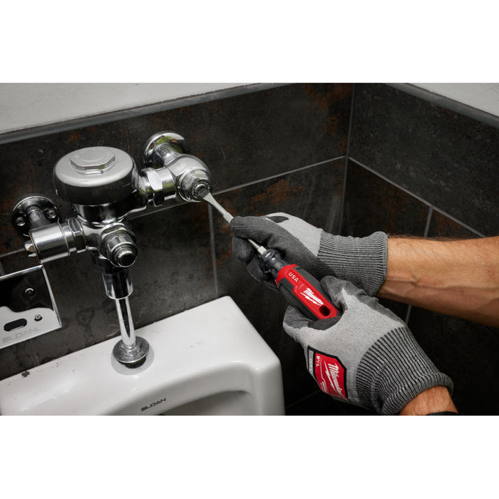 MILWAUKEE 5/16" Slotted 6" Cushion Grip Screwdriver